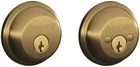 Schlage Double Cylinder Deadbolt, B62N Open. Price: $23.99.