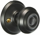 Schlage F94-GEO Georgian Knob Dummy Interior Pack From The F-series, Matte Black New. Price: $39.34.