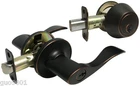 Entrance Keyed Entry Single Deadbolt Oil Rubbed Bronze Door Handle Lever Lock New. Price: $34.99.