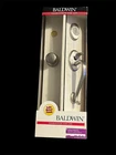 Baldwin 85315-150-FD Wave Reversible Dummy Door Lever Set Satin Nickel Nos Open. Price: $139.99.