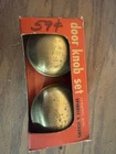 Baldwin Brass Vintage Antique Door Knob Only Set New Old Stock 031 Nos. Price: $38.99.