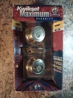 Kwikset Maximum Security Deadbolt Double Cylinder Lock New. Price: $9.00.