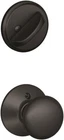 Schlage F59 622 Plymouth Knob With Deadbolt (interior Half Only) New. Price: $31.34.