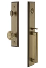 Grandeur Cardgrcir Eset 238 Carre Solid Brass Rose Keyed Entry - New. Price: $787.50.