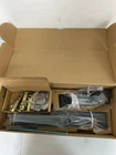 Emtek 4212PUS19 Melrose Full Plate Entry Handleset, Providence Knob Flat Black Used. Price: $355.99.