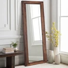 Neutype 65X22 Full Length Mirror Floor With Standing Holder Solid Wood Fr New. Price: $100.14.