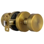Antique Brass Passage Door Knobs Interior, Old Style Round .... Price: $50.73.