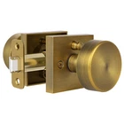 Antique Brass Door Knobs Privacy, New. Price: $51.22.
