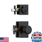 Parro Black Interior Deadbolt Keyed Entry Pismo Heavy Duty New. Price: $86.03.