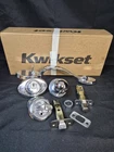 Kwikset Deadbolt Keyed One Side(exterior ) Great Shape. Includes Key... Used. Price: $25.00.
