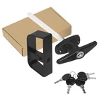 Shed Door Latch T-handle Lock Kit With Keys,bteobfy Set " 4.5 Inch, Black New. Price: $31.70.