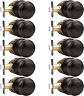 Probrico Door Knob, Interior Passage Knobs For Hall And Closet, Oil Rubbed New. Price: $46.99.