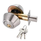 Eiqikayo Silver Steel Double-head Cylinder Deadbolt Lock- High Security Anti-... New. Price: $23.29.