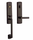 Baldwin 85387.112.LENT Soho Handleset Door 5485V Lever Venetian Bronze Single Cy Open. Price: $239.99.