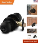 Elegant Matte Black Privacy Door Knob Ansi GRADE-3 Certified, Easy Install New. Price: $40.79.