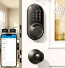 Veise RZ06C Smart Locks For Front Door, 2 Knob Handle Set, Keyless Entry.... Price: $26.99.