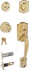 Schlage Double Cylinder Door Handleset Left Handed F62 Cam 505 Acc 605 Lh Brass Open. Price: $55.00.