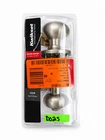 Kwikset Cove Keyed Entry Door Knob Satin Nickel Smartkey Lockset W/ Keys Open. Price: $14.99.