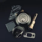 Single Cylinder Deadbolt Antique Nickel - Fortis Quality FTSSCDBUS15A New. Price: $19.99.