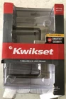 Kwikset Singapore Square Satin Nickel Keyed Entry Handle W/ Smartkey Security Open. Price: $20.69.