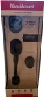 New Kwikset Belleview Front Door Entry Handle & Deadbolt Exterior Venetian Bronz. Price: $72.97.