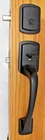 Kwikset Prague Handleset Pismo Knob Matte Black 818PGHXPSKRDT514 #8LH Open. Price: $48.99.