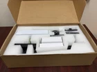 Modern Matte Black Front Door Lock Handle Set Single Cylinder Deadbolt Hardware New. Price: $49.95.