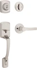 Kwikset Henley Front Entry Door Handleset Lever Satin Nickel 96870-171 New. Price: $89.95.