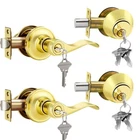 Nizado 2 Pack Door Lock Set W/ Double Cylinder Deadbolt, Keyed Alike New. Price: $102.28.