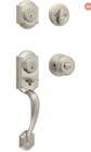 Kwikset Front Door Lock Handle With Dead Bolt Silver * Open Box. Price: $119.99.