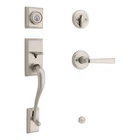 Kwikset Hawthorne Single Cylinder Door Handleset W/trafford Featuring New. Price: $67.99.