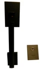 Kwikset 818SCE-LIP-514-SMT-RCAL-RCS Matte Black-polished Exterior Door Lock Open. Price: $233.53.