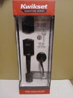 New Kwikset Prescott Door Lock Sedona Handle Matte Black 98180-039. Price: $48.00.