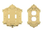 Nostalgic Warehouse Victorian Light Switch Outlet Cover Plates Brass Open. Price: $24.99.