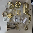 Kwikset Montara Front Door Lock Handleset W/ Deadbolt Polished Brass/new-no Box Open. Price: $89.00.
