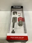 Kwikset Henley Entry Door Handleset W/ Deadbolt Lock & Round Knob 96870-185 New. Price: $49.95.
