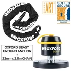 Oxford Beast 22MM Chain 2.0M And Floor Lock Set New. Price: $656.66.