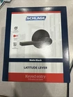 Schlage Latitude Lever Keyed Entry Door Handle Matte Black F51A 622 New. Price: $33.47.