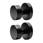 Black Dummy Door Knobs Interior -for Satin Brass Suitable Hall... New. Price: $54.96.