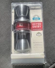 Tru-bolt Grade Keyed Entry Locking Exterior #1736025 Madison Satin Chrome New. Price: $13.00.