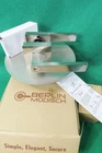 New Berlin Modish Exterior Doorknob / Deadbold Handle Set Silver Nickel Nib. Price: $20.00.