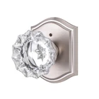 Clctk Premium Glass Knobs For Interior Doors, Privacy, Satin Nickel New. Price: $43.84.