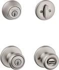 Tylo Front Door Lock Handle Deadbolt Set, Entry Combo Pack Single Cylinder New. Price: $52.18.