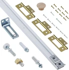 Bifold Closet Door Hardware Kit With Track 36 Inch Open. Price: $37.51.