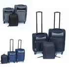 2-PIECE 20" 24" Oxford Softside Spinner Luggage Set + Backpack, No Password Lock New. Price: $59.49.
