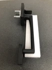 Baldwin SCLAJXSQUCSR190S Jolla Handleset, Smartkey, Satin Black Finish Open. Price: $224.99.