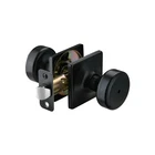 Black Door Knobs With Square Rosette,pismo Lock,privacy H... New. Price: $21.19.