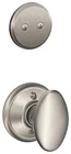 Schlage F94-SIE Siena One-sided Dummy Interior Pack Exterior Nickel New. Price: $69.96.