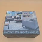 Ticonn Heavy-duty Front Door Handle & Deadbolt Set Entry Lock New. Price: $48.38.