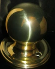 3 Copper Creek New Polished Brass Dummy Door Knob BK2090PB Sd# 0125 In Boxes. Price: $16.45.